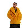 Desigual Dámsky kabát CHAQ SEREN Žltá Zimná bunda S