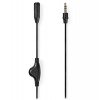 NEDIS kabel stereo audio/ 3,5 mm jack zástrčka - 3,5 mm jack zásuvka/ černý/ bulk/ 1m (CAGL22090BK10)