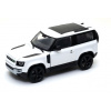 Kovový model Land Rover Defender biely 1:24 (well24110w)