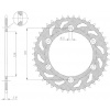 oceľová rozeta SUN1-3577-50, SUNSTAR (50 zubov) SUZUKI RM 125, RM 250, RM-Z 250