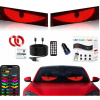 Lampa samochodowa DIY pasek LED 10x38 cm diabolské oči LED oči nákladného auta