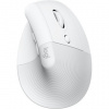 Logitech Lift Vertical Ergonomic Mouse for Business - OFF-WHITE/PALE GREY - 2.4GHZ/BT - EMEA - B2B 910-006496