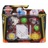 Sada AKČNÝCH FIGÚROK Bakugan White Battle BIG PACK Special Attack BRUISER