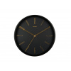 Designové nástěnné hodiny 5898BK Karlsson 35cm