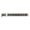 GEMBIRD Gembird EG-PDU-014-FC14 napájacia jednotka (PDU) 8 AC zásuviek 1U čierna
