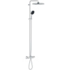 GROHE Vitalio Comfort nástenný sprchový systém s vaňovým termostatom, horná sprcha 1jet EcoJoy 250 x 250 mm, ručná sprcha 2jet, chróm, 26984001