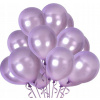 Balóny metalické LEVANDUĽOVÉ FIALOVÉ narodeniny x10