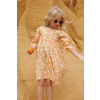 Dievčenské bavlnené šaty Liewood Ariana Printed Dress oranžová farba, mini, áčkový strih, LW19806 92