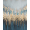 ArtFir Orbaz ART 445 | tmavomodrá/zlatá 80 x 100 cm
