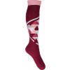 HKM Podkolienky jazdecké Barcelona HKM, rose/wine red Veľkosť: 35-38