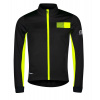 FORCE FROST softshell pánská, černo-fluo - S