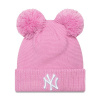 New Era Knit Medium Kids MLB Double Pom Beanie New York Yankees, Child, ZĽAVA