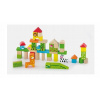 New Classic Toys Drevená sada 50 kociek - zoo