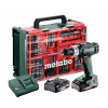 Metabo SB 18 L Set 602317710 akumulátorová príklepová vŕtačka 78 ks