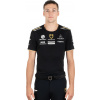 Triko GP Multi Logo Equestro, pánské, černé Velikost: S