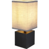 Globo Lighting Valentino stolová lampa 1x7 W čierna-antracitová 21628A