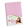 Bellatex plachta jersey Růžová 90x200