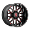 XD 820 GRENADE disk 18x9 5x127 78.1 ET-12, Satin black