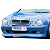 Rieger spoiler pod přední nárazník (Elegance) pro Mercedes CLK W208 kabriolet, kupé, plast ABS bez povrchové úpravy SLEVA 3%