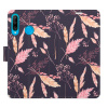 Flip pouzdro iSaprio - Huawei P30 Lite - Ornamental Flowers 02 - kapsičky na karty (Knížkový flip kryt, obal, pouzdro iSaprio na mobil Huawei P30 Lite - Ornamental Flowers 02 - 360° ochrana telefonu,