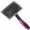 Blovi Extra Hard Russian Terrier Slicker Brush - kefa na pudla s veľmi tvrdými, dlhými ihličkami podľa vzoru ruského hrebeňa
