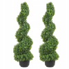 Sztuczna roślina sztuczny bukszpan topiary 2 ks 91 cm