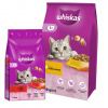 Whiskas s kuracím mäsom 14 kg & WHISKAS Adult 3,8 kg - kompletné suché krmivo pre dospelé mačky, s lahodným hovädzím mäsom