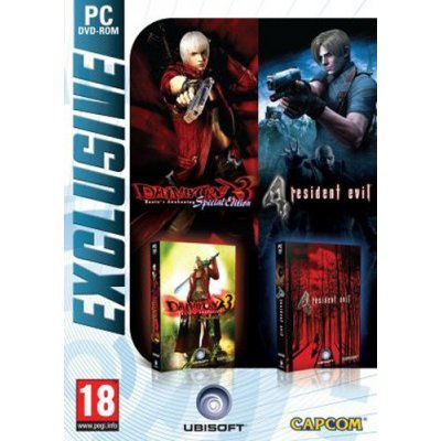 PC DEVIL MAY CRY 3 SPECIAL EDITION & RESIDENT EVIL 4 Exclusive PC DVD-ROM
