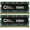 CoreParts Pamäťový modul 4GB DDR2 800MHz SO-DIMM MAJOR - sada 2x2GB