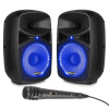 Vonyx VPS082A Karaoke set pre dospelých s kompletnou zvukovou inštaláciou - Bluetooth - 400W