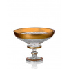 Bohemia Crystal Ručne brúsená misa na nohe 305mm