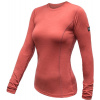 SENSOR MERINO ACTIVE dámské triko dl.rukáv terracotta - XL