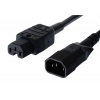 PREMIUMCORD Kabel napájecí 230V prodlužovací 2m (konektory IEC320 C14 - C15), kpss2 (kpss2)