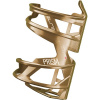 ELITE košík PRISM LEFT Carbon zlatý metalický/bílý E0181026