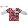 Bavlněné tričko/polo Mamatti - ARMY, vel. 68 - 80 (9-12m)