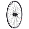 KOLESO 28 PREDNÉ ALU SHIMANO S GENERÁTOROM 3W 6V KOTÚČOVÁ BRZDA 6-Skrutková ČIERNA