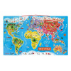 JANOD Magnetická Mapa světa v angličtině