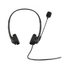 HP Stereo USB Headset G2 Slúchadlá s mikrofónom Kábel Pres hlavu Kancelária / call centrum Čierna (428K6AA)
