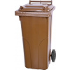 Smetná nádoba MGB 240 l, plastová, hnedá, HDPE