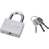 EXTOL PREMIUM Zámok vysací 60mm, oceľový, poniklovaný 8857406
