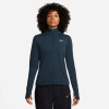 Nike Pacer Women's Long-Sleeve 1/2-Zip Running Top Armory Navy 8 (XS)