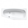 Kaldewei Advantage - Asymetrická vaňa Mini ľavá 836, 1570x 70/48 cm, antislip, biela 225230000001