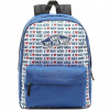 Vans Realm Backpack Sports Batoh biely, červený, modrý (Batoh Vans Classic Pasy Sports)