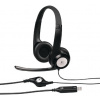 Logitech Headset H390, drátový, USB, čierna 981-000406