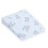 Poťah na detský vankúš - klin New Baby BASIC 30x37cm bear blue modrá