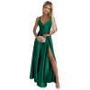 NUMOCO Dámske šaty 513-1 LUNA zelená, XL