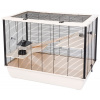 INZ INTER-ZOO Hugo Wood beige - klietka pre hlodavce - 78 x 48 x 58cm