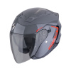 Moto přilba SCORPION EXO-230 CiT-E šedo/červená M