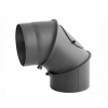 Koleno dymové 150mm nastaviteľné