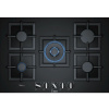 BOSCH Serie | 6 Plynová varná doska 75 cm tvrdené sklo, čierna PPQ7A6B20